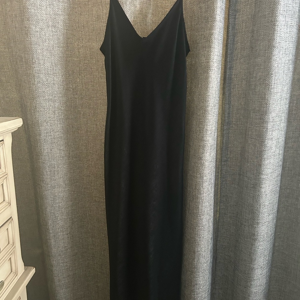 Banana Republic Black Slip Dress
